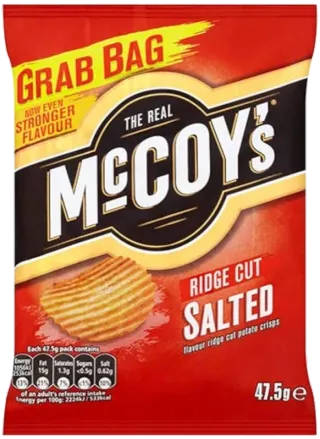 McCoy's Ridge Cut Salted packet