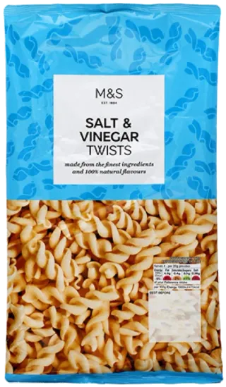 M&S Salt & Vinegar Twists packet