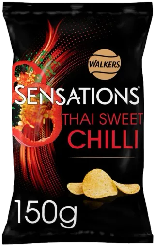Walkers Sensations Thai Sweet Chilli packet